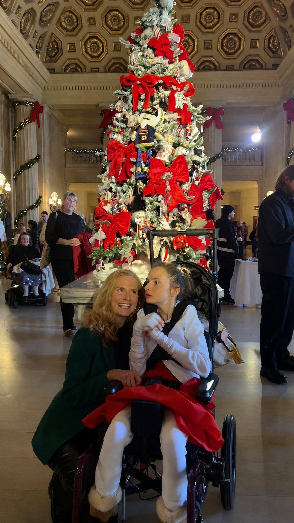 Sarah with Christine and Sol Varon