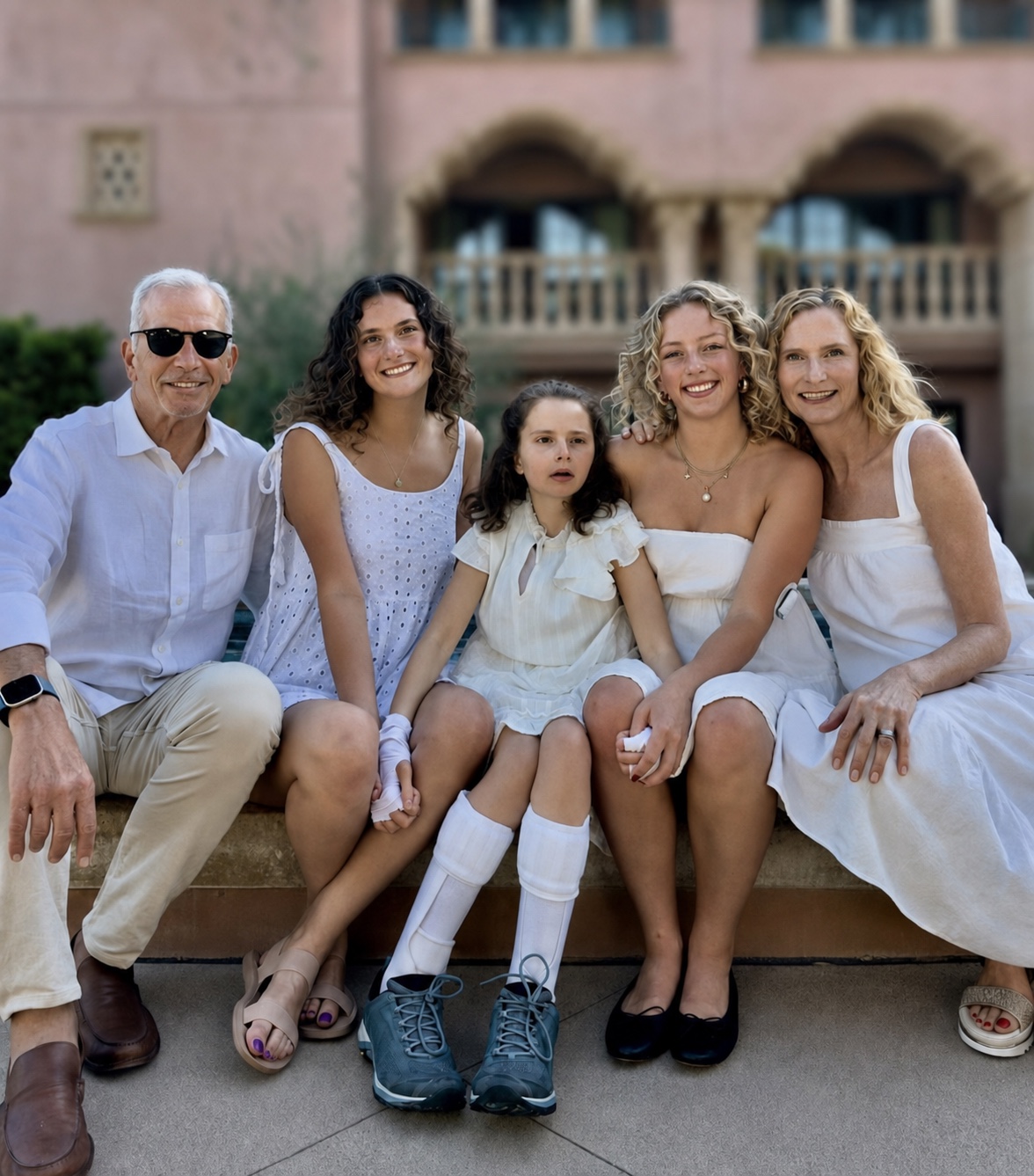 The Varon family together